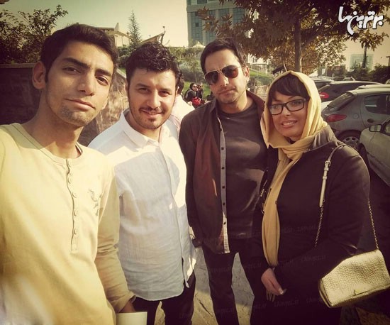 جواد عزتی، حامد کمیلی و نیوشا ضیغمی ، بازیگران مشهور ایرانی ، عکس بازیگران مشهور ایرانی