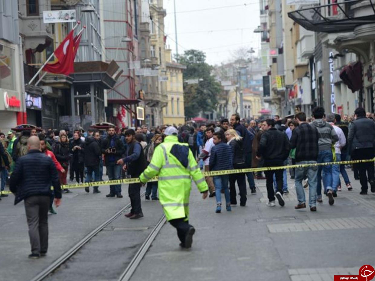 وقوع انفجار در مرکز استانبول/ حمله، انتحاری بوده است+ تصاویر