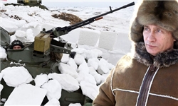 خبرگزاری فارس: دو سامانه اس ۴۰۰ روسیه در قطب شمال مستقر شد/ حضور گسترده ادوات نظامی روسیه در قطب شمال