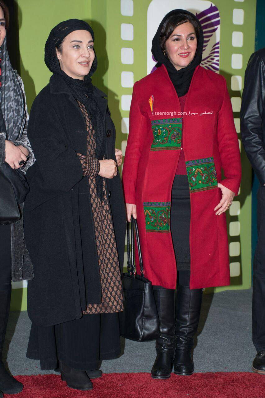 مدل لباس ستاره اسکندری و رویا نونهالی در دومین روز سی و چهارمین جشنواره فیلم فجر
