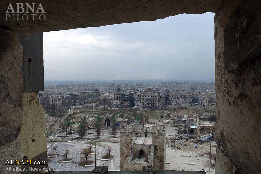 عکس/ قلعه تاریخی حلب در کنترل ارتش سوریه