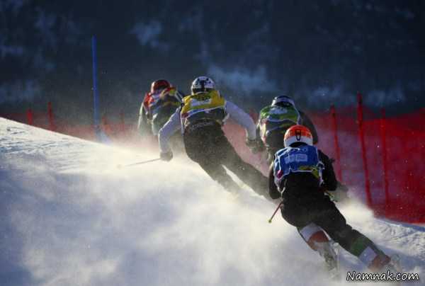 مسابقات اسکی ، تصاویر ، تصویر روز