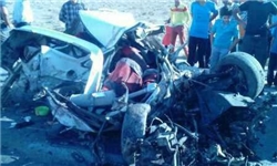 حوادث/ برخورد مرگبار سواری زانتیا با دنا در آذربایجان غربی