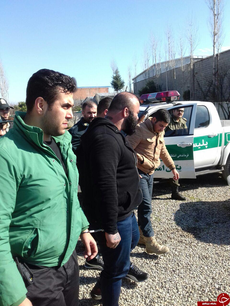 جدیدترین تصاویر از دستگیری شاه مازندران