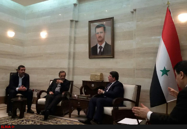 ولایتی در دیدار نخست وزیر سوریه: اراده تهران گسترش همکاری‌ها با دمشق است