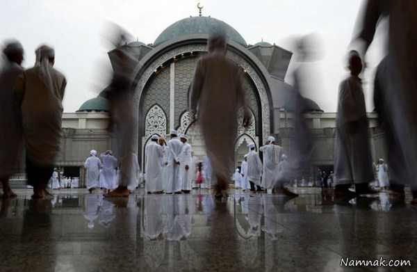 تجمع دانش اموزان در مسجد ، pictures of the day ، تصاویر