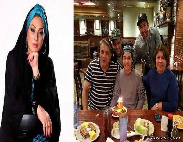 فرزندان نسرین مقانلو ، فرزندان چهره های مشهور ایرانی ، امین حیایی و پسرش