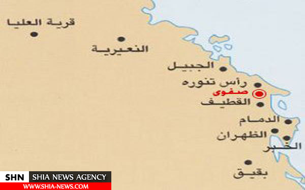 نفت عربستان زیر پای شیعیان+ عکس و نقشه