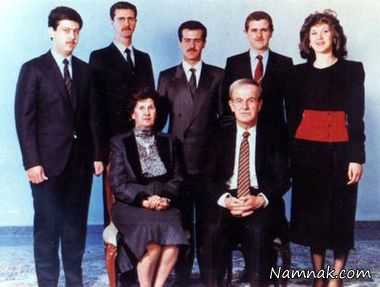 خانواده بشار اسد ، عکسهای بشار اسد و همسرش ، بیوگرافی بشار اسد