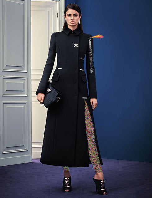پالتو بلند زنانه ورساچه Versace برای زمستان 2016