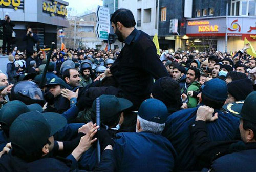 دومین تجمع معترضان در مشهد +عکس