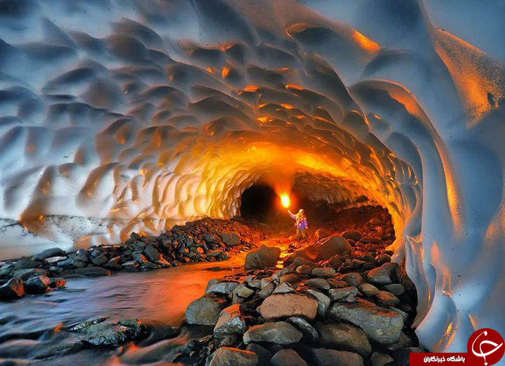 جهان نما/ زیبا ترین غار یخی دنیا