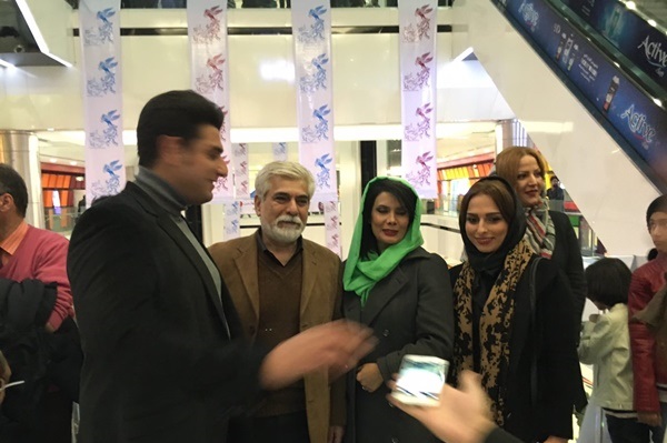 عکس/ «حسین پاکدل» و  همسرش «عاطفه رضوی» در کاخ جشنواره