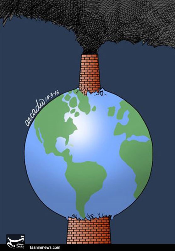  کاریکاتور/ کره زمین در معرض خطر 