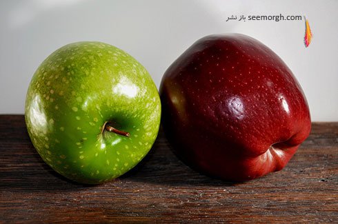 سیب حاوی آنتوسیانین