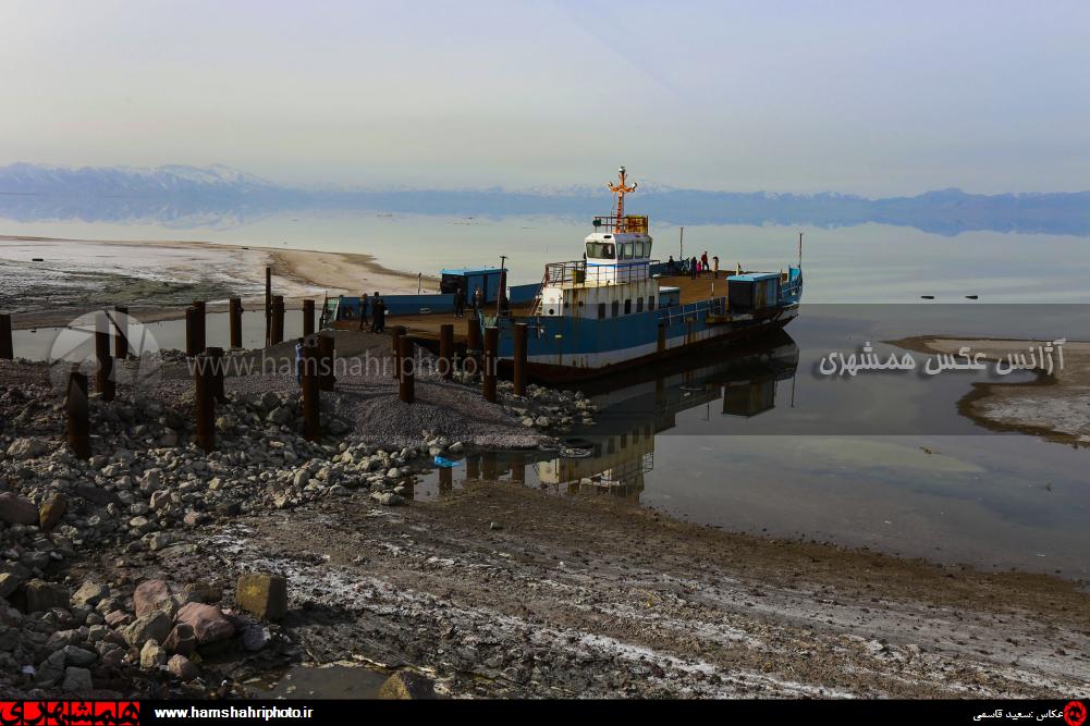 عکس/ دریاچه ارومیه همچنان در انتظار آب