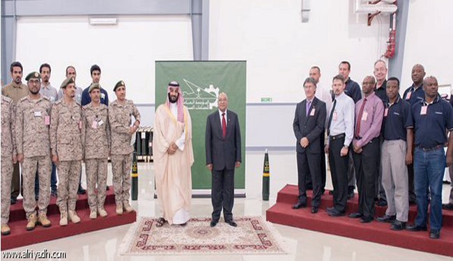 عربستان تجهیزات نظامی سنگین تولید می‌کند