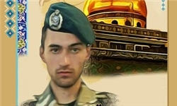 تشییع پیکر شهید مدافع حرم ارتش در شهریار