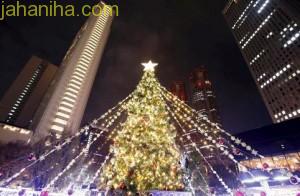 عکس‌های زیباترین درختان کریسمس از سراسر دنیا,درخت کریسمس