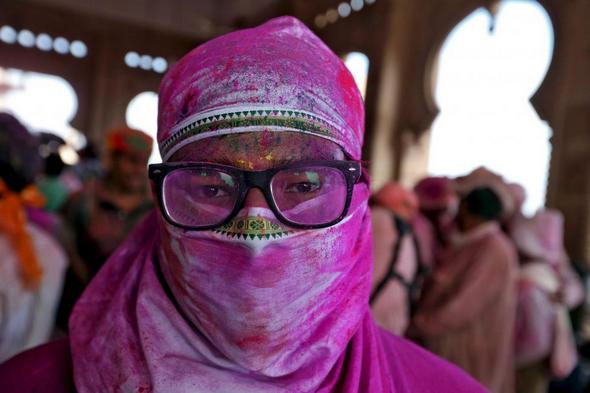 تصاویر : هولی؛ فستیوال رنگ‌ها در هندوستان