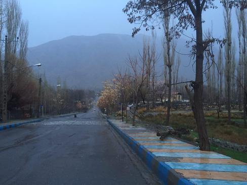روز بارانی - روستای دهبکری - شهرستان بم - استان کرمان - محمد