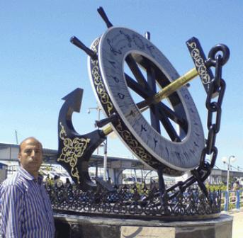 احیای حلقه اعتدالی در ایران پس از 700 سال با ساخت ساعت آفتابی