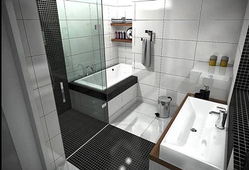 طراحی مدرن دکوراسیون حمام و روشویی (عکس)