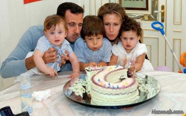 خانواده بشار اسد و همسر و فرزندانش ، بیوگرافی بشار اسد ، اسماء اسد