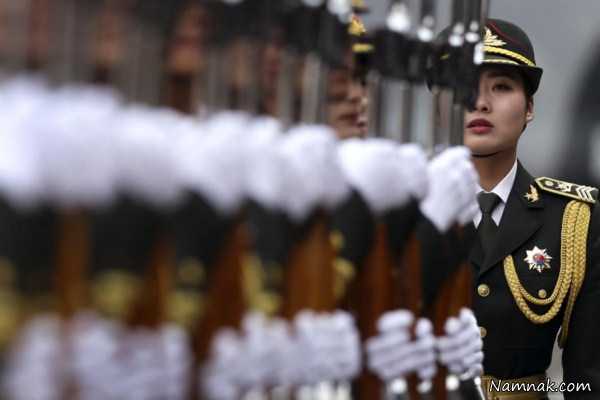 سرباز زن چینی ، تصاویر ، تصویر روز