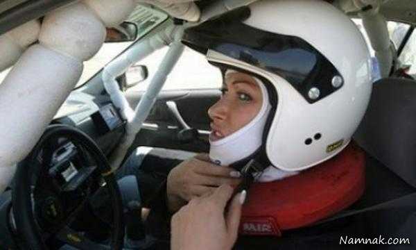 زهره وطن خواه  ، عکس زهره وطن خواه ، قهرمان زن رالی ایران