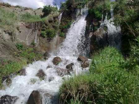 آبشار روستای ما شالقون 