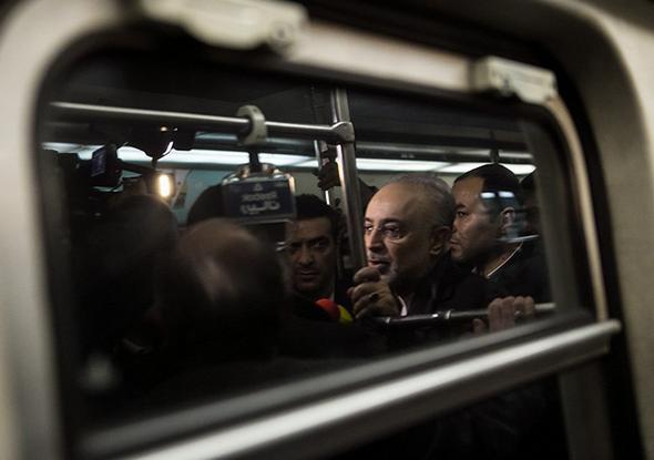 تصاویر : صالحی با مترو سر کار رفت