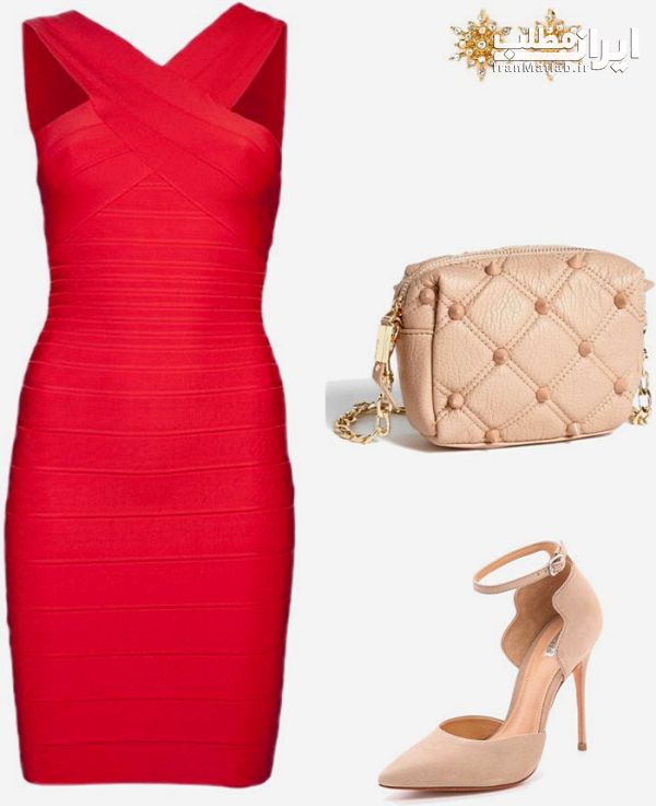 ست لباس زنانه مدل ست لباس ست لباس قرمز عکس ست لباس