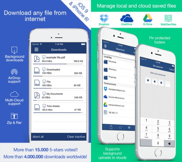 معرفی TDownloader؛ مرورگر، فایل منیجر و مدیریت کننده دانلودها برای کاربران iOS