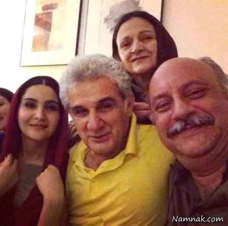 مهدی هاشمی و همسر و دخترش ، فیس بوک بازیگران ، اینستاگرام بازیگران ایرانی