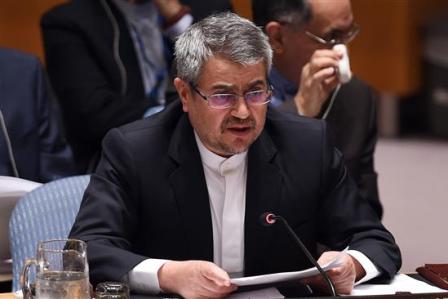 نماینده ایران در سازمان ملل: آمریکا ناقض حقوق بین الملل است