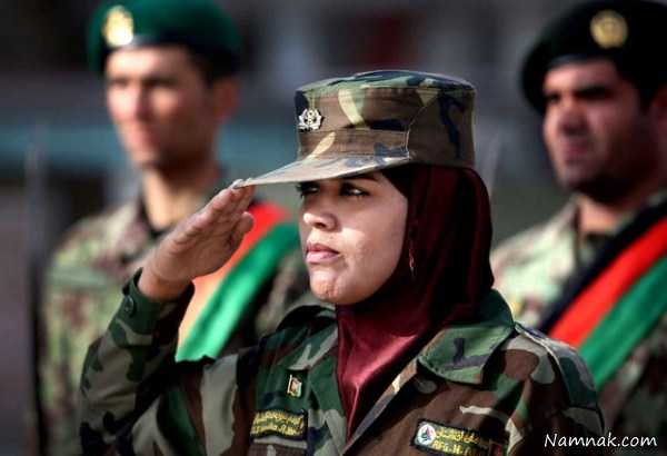 سرباز زن افغانستانی ، عکسهای روزانه ، pictures of the day