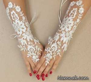دستکش عروس ، دستکش عروس کوتاه