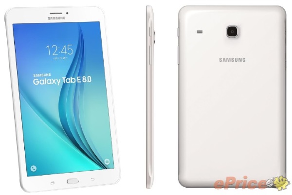 نسخه به روز شده از تبلت Galaxy Tab E 8.0 سامسونگ در تایوان رونمایی شد