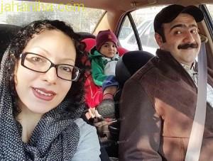 فامیل دور در کنار همسر و فرزندش + عکس,فامیل دور
