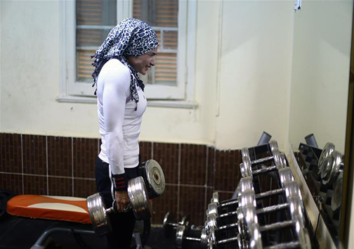 زن آهنی؛ نخستین زن مسلمان و بدن‌ساز مصری + تصاویر
