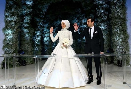 مراسم عروسی دختر اردوغان