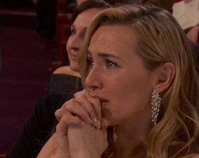 چهره ها/ اشک های «کیت وینسلت» موقع دریافت جایزه «لئوناردو دی کاپریو»