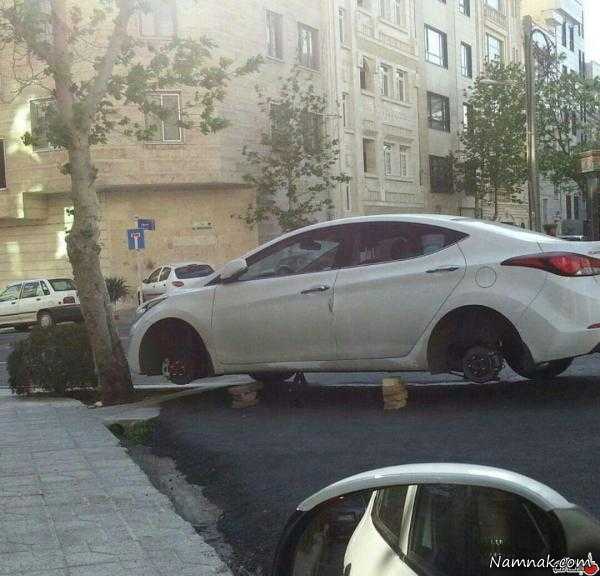 ماشین النترا در تهران ، خودرو النترا ، چرخ