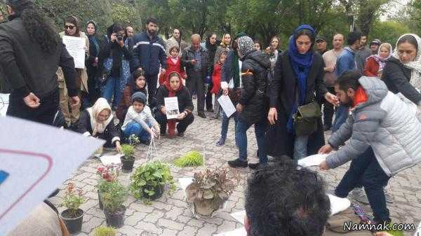 تجمع پارک لاله ، بازداشت هدیه تهرانی ، سوسن پرور