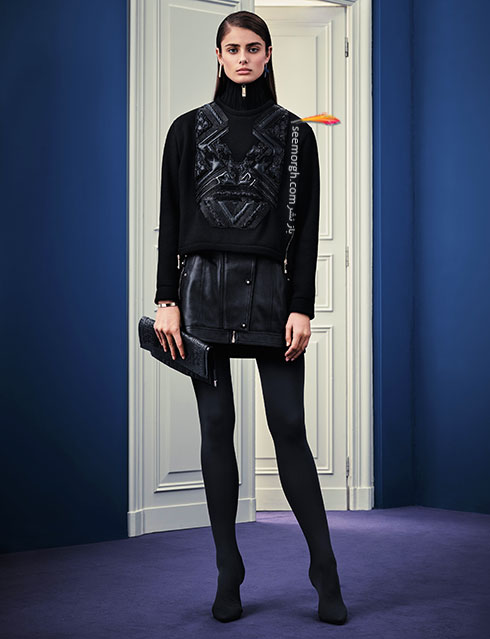 سویی شرت زنانه طرح دار ورساچه Versace برای زمستان 2016