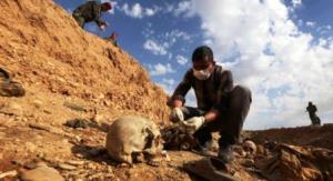سومریه نیوز خبر داد: کشف 22 گور دسته جمعی در سنجار عراق