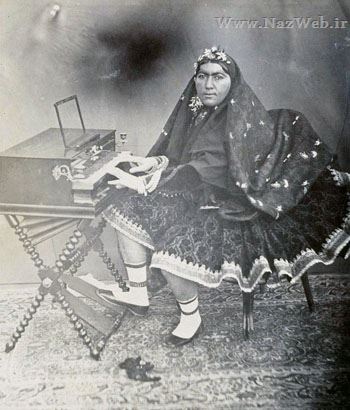 زن زشت و معروفی که از فراق ناصر الدین شاه دق کرد + عکس