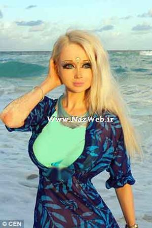 عکس های داغ والریای باربی ، معروف به عروسک پلاستیکی قاتل 8 بیگانه