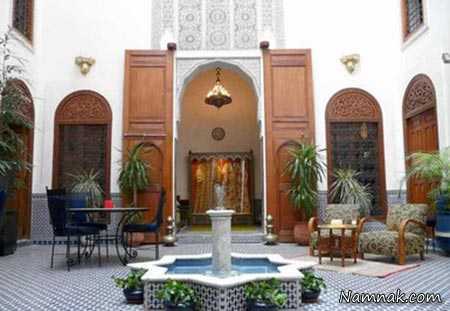 عکسهای ریاد قصر سنتی مراکش ، قصر سنتی ، ریاد